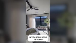 Nieuwste kledingkastontwerp voor slaapkamer