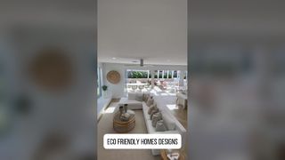 ECO-vriendelijk modern huisontwerp