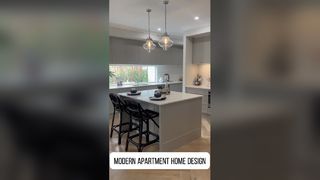 Modern appartement huisontwerp