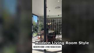 Modern huiswoonkamerontwerp