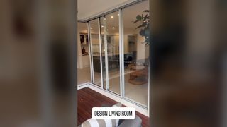 Moderne designwoonkamer