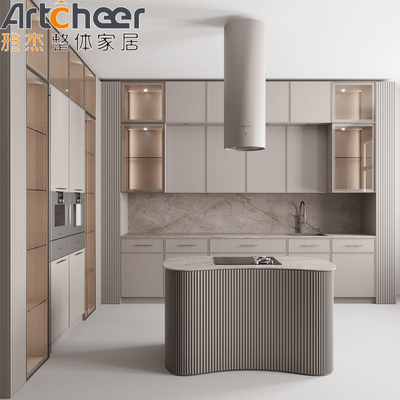 kopen Vintage modulaire keukenkasten met massief houten materiaal en complete set van Cucina online vervaardiging