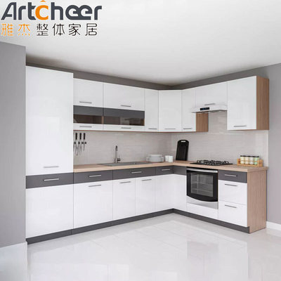 kopen RTA High Gloss Lacquer Finish Keukenkasten met modulair ontwerp en Keuken Eiland online vervaardiging