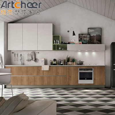kopen Gepersonaliseerde Kleur Eiland Wasbak Basiskast met Moderne PANEL Houten Keukenkast online vervaardiging