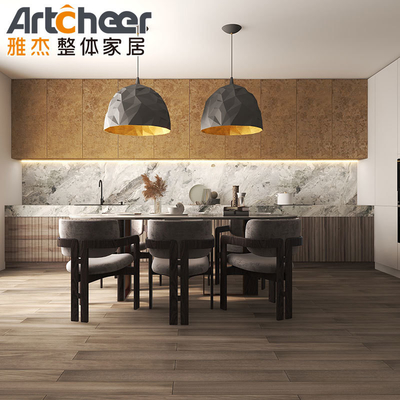 kopen Contemporary Design Stijl PVC en MDF Keuken Pantry Kasset Set met UV Melamine Afwerking online vervaardiging