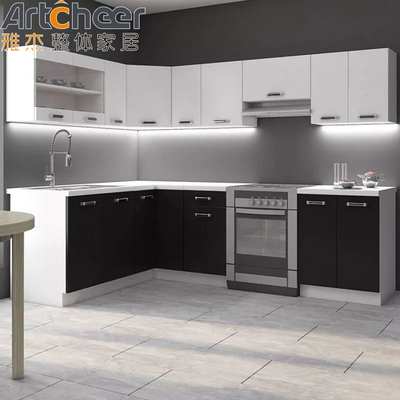 kopen Keukenmeubilair Aanpassen Design Modulaire Keukenkasten Set voor de Afrikaanse markt online vervaardiging