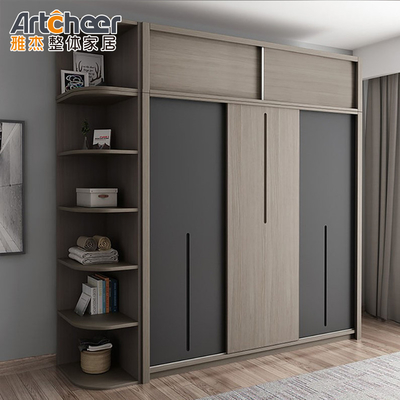 kopen Hoogst midcentury eiland gebouwd in slaapkamer garderobe met opvouwbare ontwerp stijl modern online vervaardiging