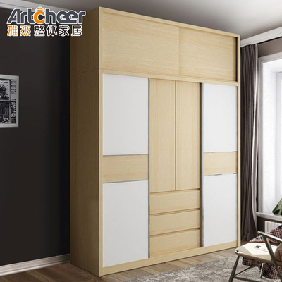 kopen Design op maat Luxe Schuifdeur Garderobe Organisator Systemen Voor Moderne Stijlvolle Huizen online vervaardiging