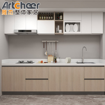 kopen Keukenkasten van massief hout De perfecte combinatie van schoonheid en duurzaamheid online vervaardiging
