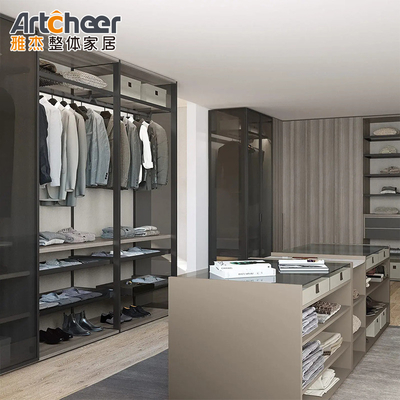 kopen Gepersonaliseerde Walk in Garderobe in Complete Set voor Luxe Bedroom Resorts Meubels online vervaardiging