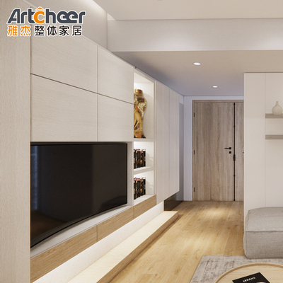 kopen Moderne woonkamermeubilair Moderne luxe wandmontage TV-eenheid inclusief TV-stand online vervaardiging