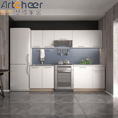 Kleine kamer keukenkasten Complete sets met multiplex karkas en modern ontwerp