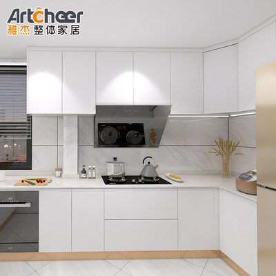 Basiskasten Pvc High Gloss Moderne Hoek Keukenkasten Met Concurrentie