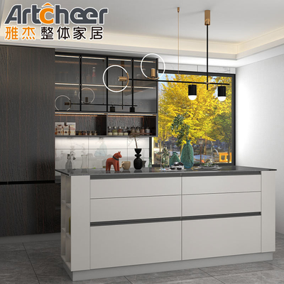 Resin Countertop Smart Island Kastenmeubelen voor 2022 Moderne Keuken Renovatie