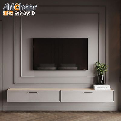 Algemeen PANEL Houten tv-kast Modern combinatie muurhangend voor huishoudelijk meubilair