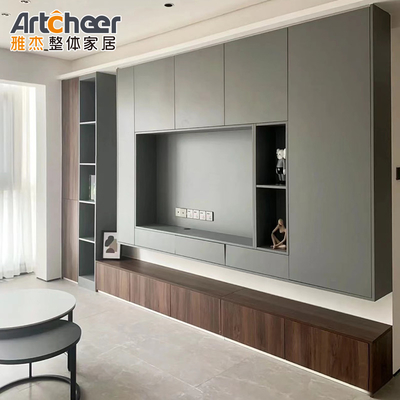 Bedkamer TV-kast in houten materiaal met aangepaste grootte en postverpakking